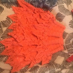 Coral shorts